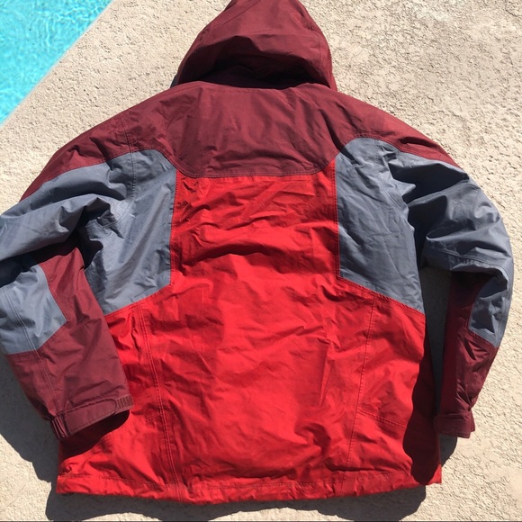 Men’s NIKE ACG Thermal 2 in 1 Parka Red Large - Picture 5 of 5